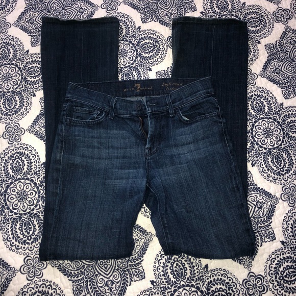 Size 26 - 7 for All Man Kind Boot Cut Jeans - Picture 2 of 7